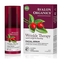 Avalon Organics Wrinkle Therapy Facial Serum With CoQ10 & Rosehip