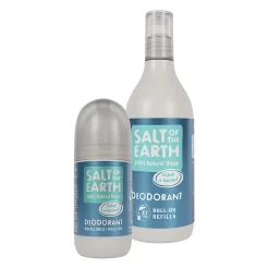 Salt Of The Earth Ocean & Coconut Roll-On Deodorant With Refill