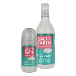 Salt Of The Earth Melon & Cucumber Roll-On Deodorant With Refill