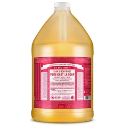 Dr. Bronner's Rose Castile Liquid Soap - 3.8L