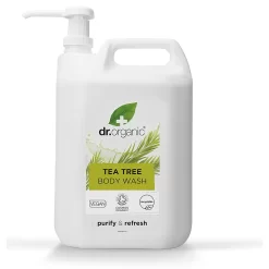Dr Organic Tea Tree Body Wash 5L With Dispenser Pump
