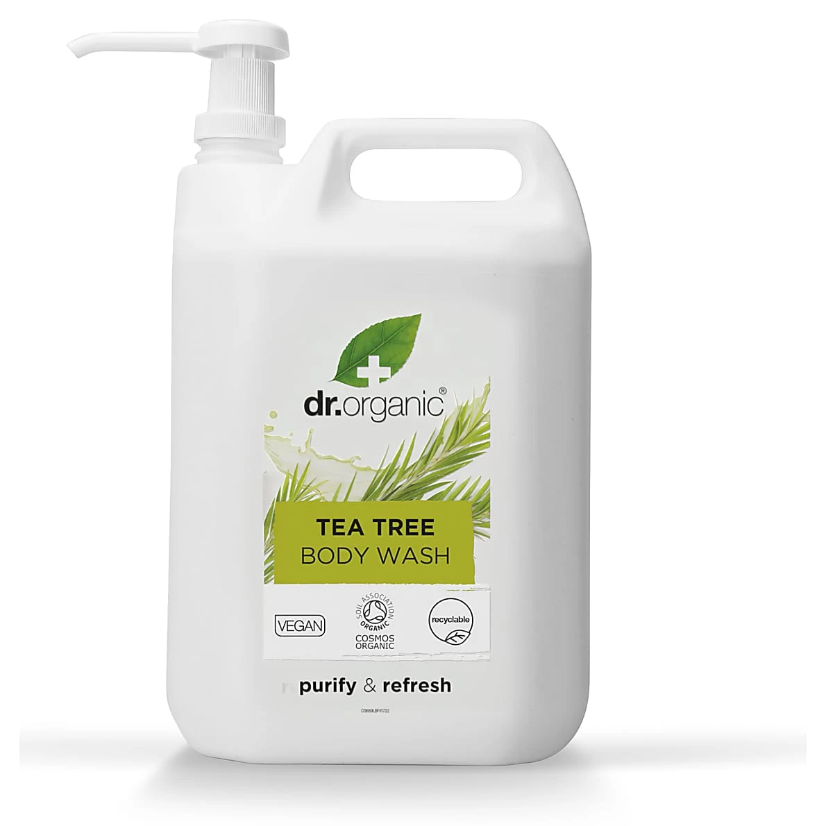 Dr Organic Tea Tree Body Wash 5L With Dispenser Pump 1 Dr Organic Tea Tree Body Wash 5L With Dispenser Pump