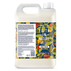 Faith In Nature Grapefruit & Orange Body Wash 5L