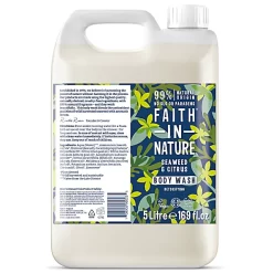 Faith In Nature Seaweed & Citrus Body Wash - 5L