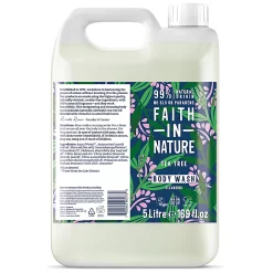 Faith In Nature Tea Tree Body Wash - 5L