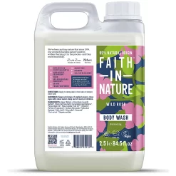 Faith In Nature Wild Rose Body Wash - 2.5L
