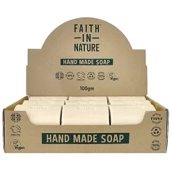 Faith In Nature Box Of 18 Unwrapped Natural Hand Made Hemp Soaps