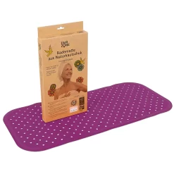 FAIR ZONE Bath Mat - Dark Purple