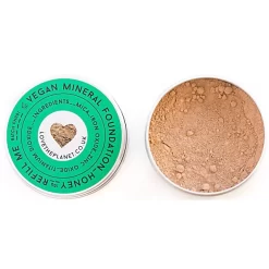 Love The Planet Vegan Mineral Foundation - Honey