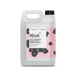 Miniml Pink Grapefruit & Aloe Vera Bodywash & Bubblebath - 5L